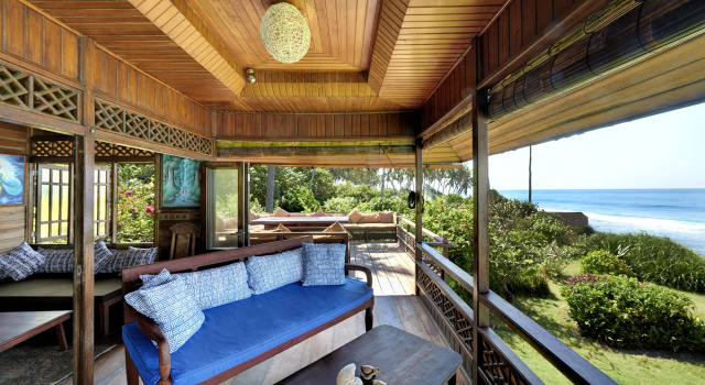 Suite 1 camera da letto con vista Jasri Bay Hideaway