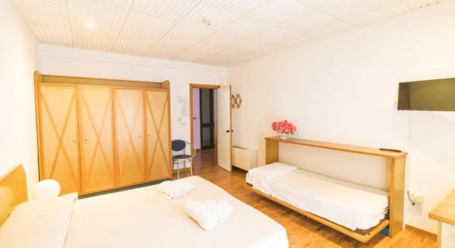 Трёхместный номер Standard с видом на сад Albergo Palazzo