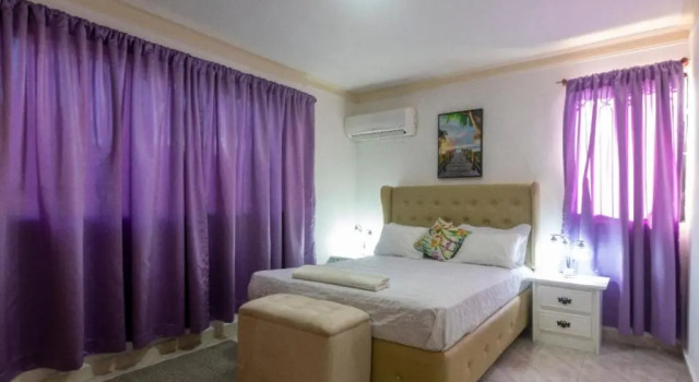 Апартаменты с 2 комнатами с балконом и с видом на город Fully Equipped 2br Apt-dt5mins To The Beach