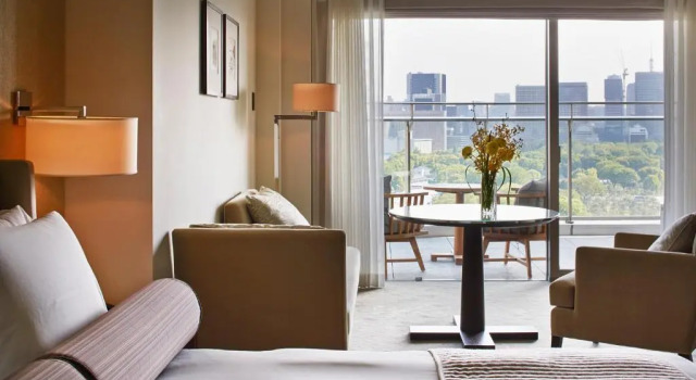 Двухместный номер Grand Deluxe с балконом Palace Hotel Tokyo