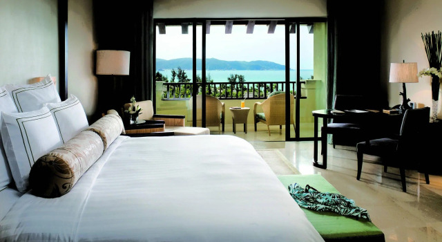 Двухместный номер с видом на океан Отель The Ritz-Carlton Sanya Yalong Bay
