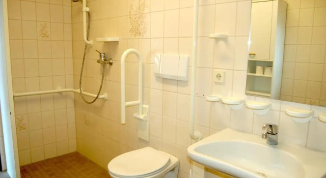 Кровать в общем номере Hostel Flensburg