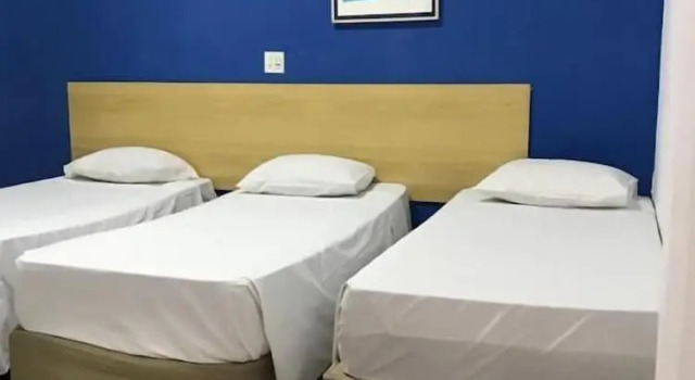 Трёхместный номер Economy Hotel Internacional São Paulo