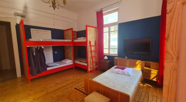 Кровать в общем номере Anassa 6 City Center Studio