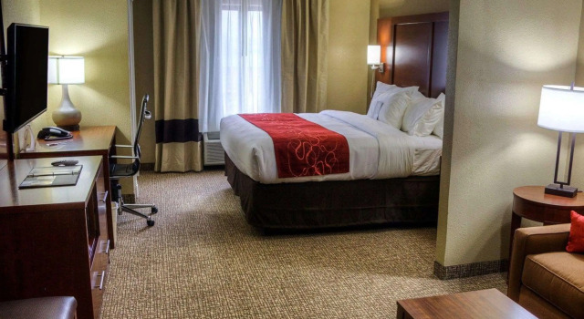 Двухместный люкс Comfort Suites Plymouth near US-30