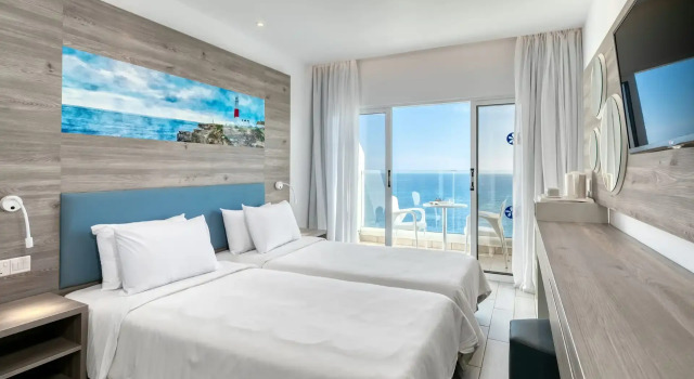 Двухместный номер с видом на море Atlantica SunGarden Beach
