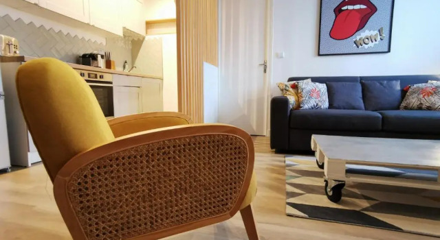 Happy Kool - centre ville + wifi + parking privé, Rezerwuj Apartament Blois 