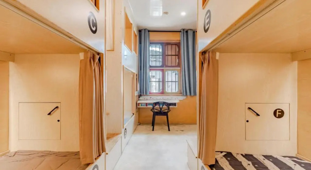 Кровать в общем номере (женский номер) Xidi Kunlun International Hostel