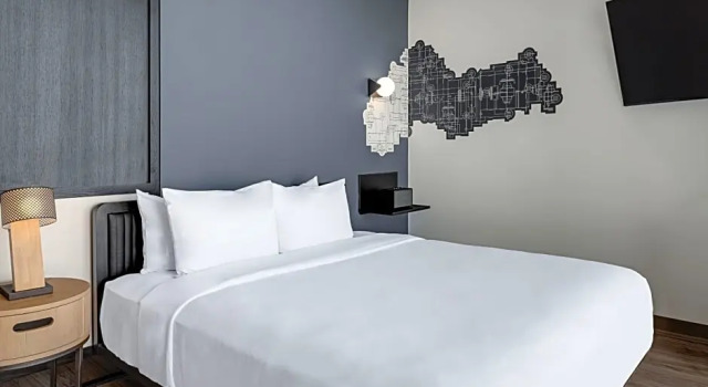 Номер Standard с видом на город Aloft by Marriott Santo Domingo Piantini