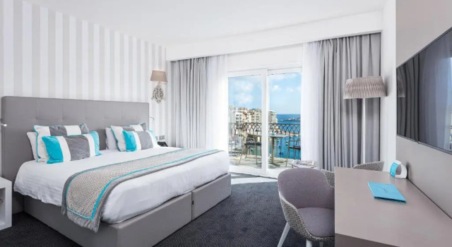 Luxo Casal quarto com vista para o mar Hotel Juliani - Boutique Hotel