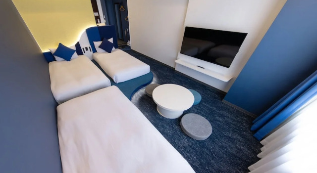 Трёхместный номер Low Bed Standard Hotel Keihan Universal Tower