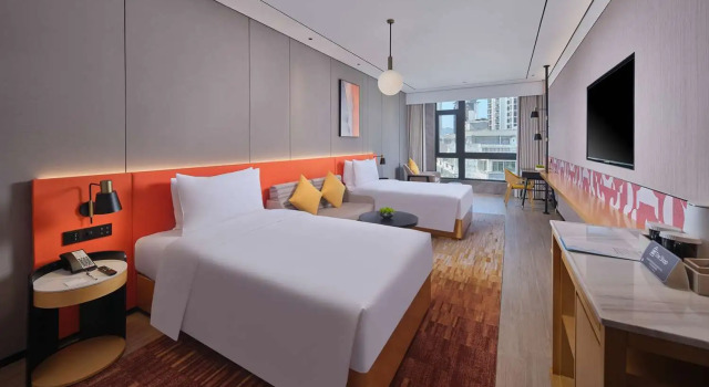 Двухместный номер Premium Hilton Garden Inn Xiamen TongAn