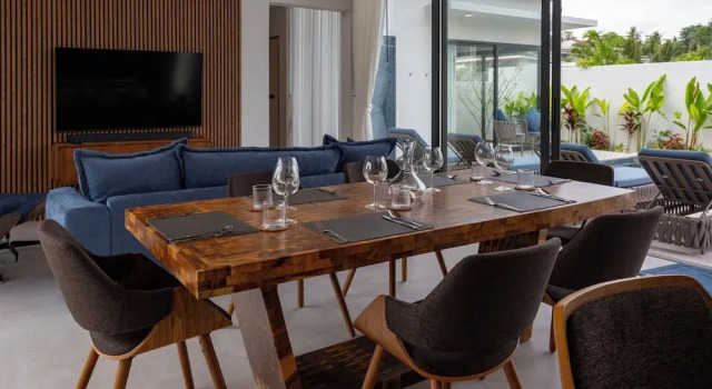 3BR Pool Villa withBBQ Near Beaches V279