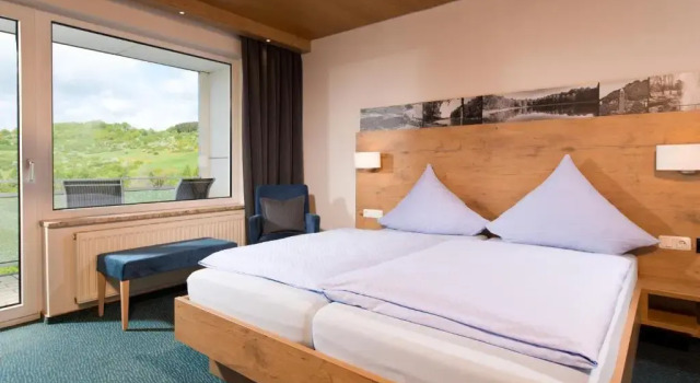 Двухместный номер Standard с панорамным видом Seehotel am Stausee 4 Sterne Superior