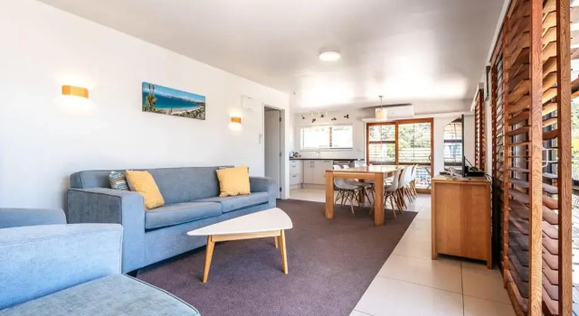 Апартаменты c 1 комнатой с видом на океан Onetangi Beach Apartments