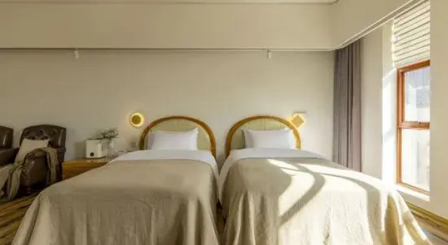 Люкс с красивым видом из окна Meiyuan Meisu Art Hostel