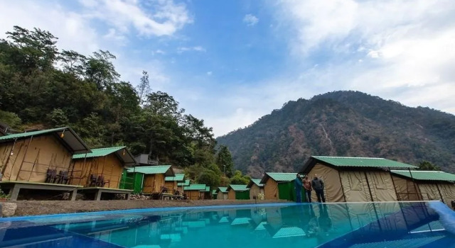 Bagheera River Retreat, Book Campingplads Narendranagar Uttarakhand