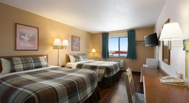 Четырёхместный номер Standard Super 8 by Wyndham Las Vegas