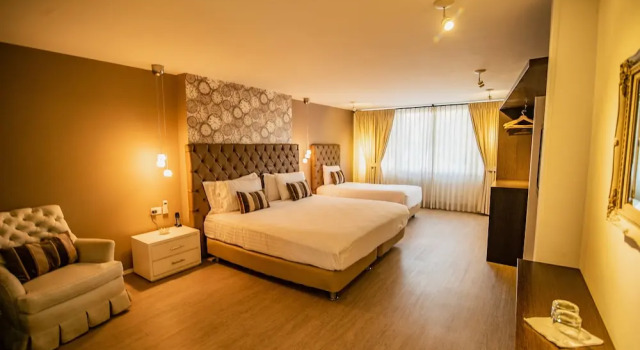 Трёхместный номер Superior c 1 комнатой с балконом Hotel Boutique El Triángulo