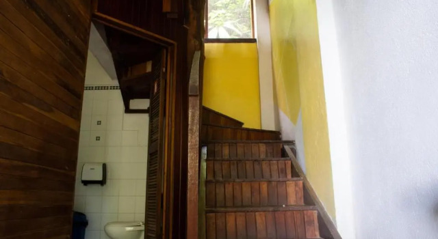 Кровать в общем номере Hostel Plinio