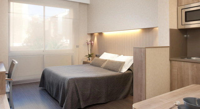 Номер Standard с видом на улицу Aparthotel Silver