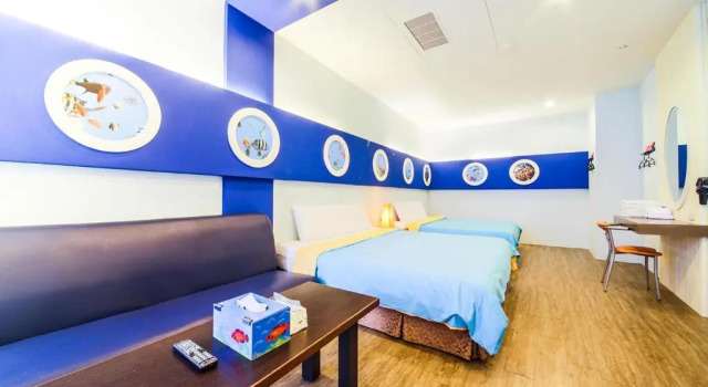 Номер Deluxe 船屋親子特色民宿Ship House