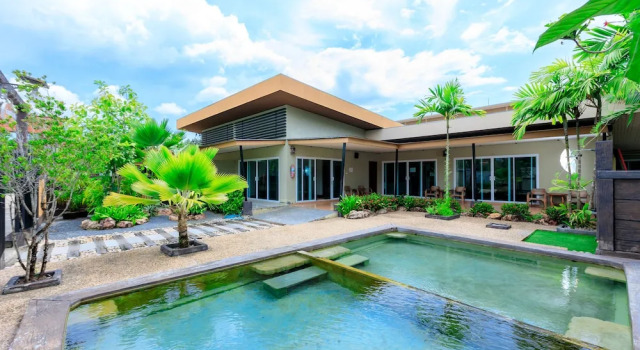 Вилла Premium Saline Hot Spring Resort นำ้พุร้อนเค็ม รีสอร์ท