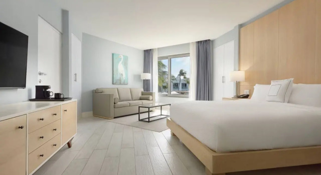 Двухместный номер с видом на сад Courtyard by Marriott Aruba Resort
