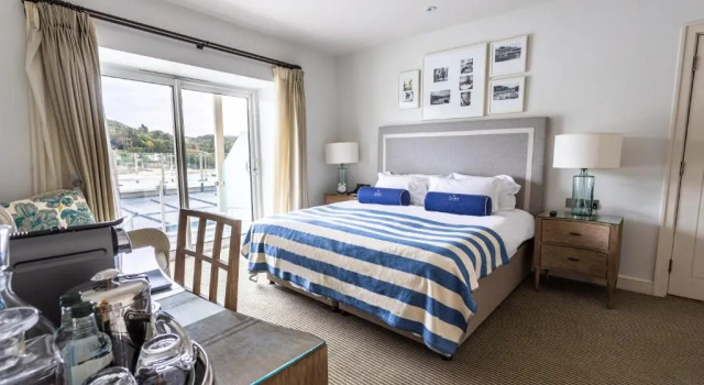 Standard dublă cameră cu balcon Salcombe Harbour Hotel