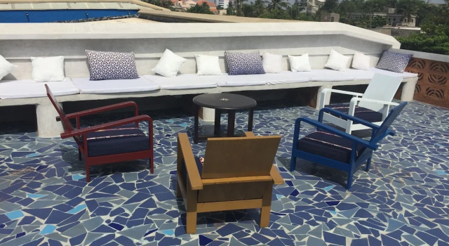 Четырёхместный люкс Deluxe La Maison Bleue Lome
