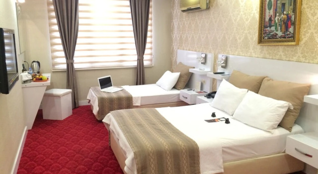 Standardní Třílůžkový pokoj Otel Cavusoglu