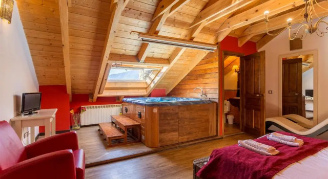 Люкс Balcon del Pirineo Rural Ordesa