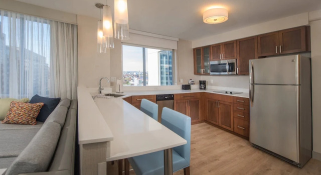 Люкс c 1 комнатой Residence Inn by Marriott Baltimore at The Johns Hopkins Medical Campus