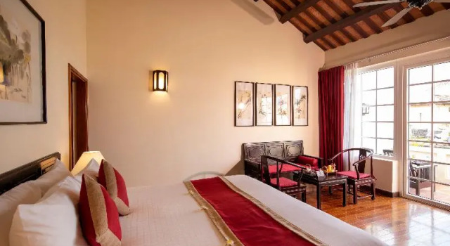 Двухместный номер Deluxe с балконом Victoria Hoi An Beach Resort & Spa