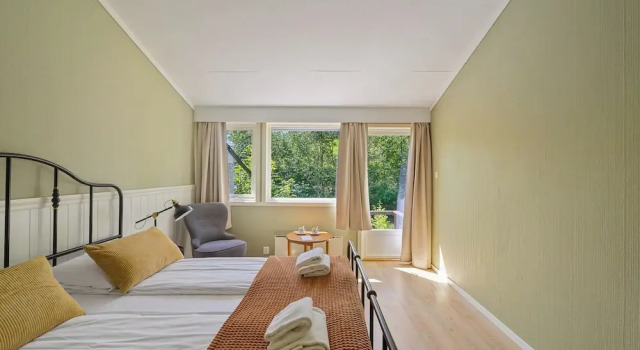 Двухместный номер Standard c 1 комнатой с балконом и с видом на реку Hardanger Guesthouse