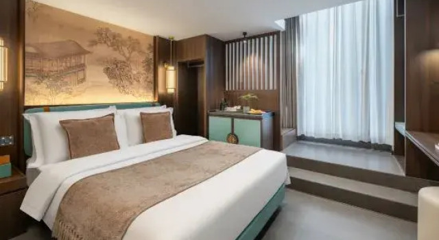 Семейный люкс Comfort Liuli Tile Courtyard Hotel Houhai Tian Anmen Wangfujing