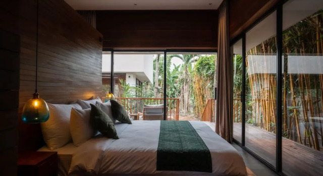 Doppel Villa Grün Canggu Garden