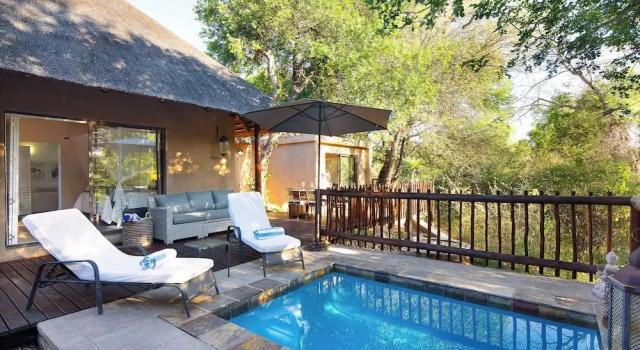 Вилла Luxury с 2 комнатами с видом на реку Bushbaby River Lodge