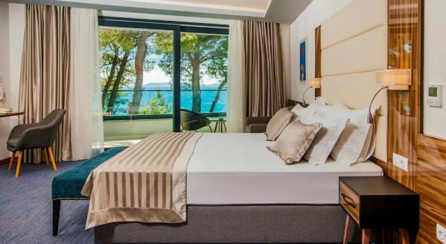 Двухместный номер Deluxe с видом на море Hotel Eden