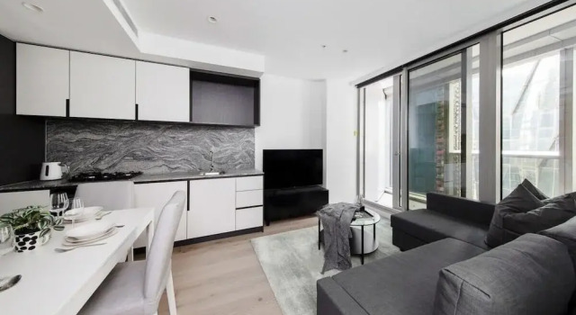 A Cozy 2BR Apt for 6 Next to Southern Cross, Забронировать Апартаменты/квартира Апартаменты Мельбурна, рядом с Пристань для яхт «Е», Апартаменты/квартира
