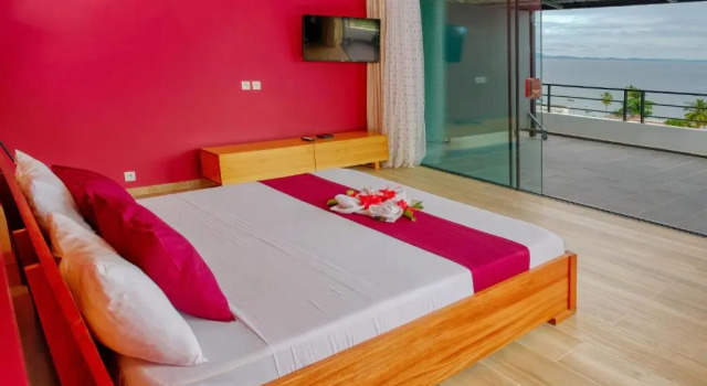 Номер Deluxe Hôtel Villa Les Orchidées