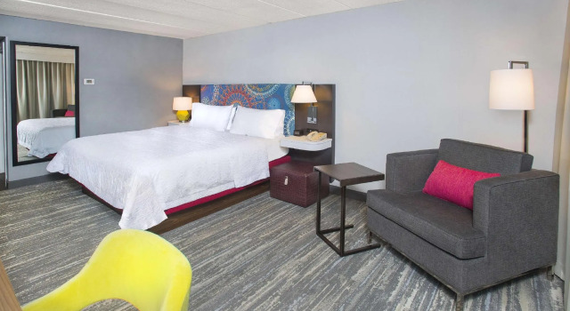 Standardowy dwuosobowy pokój Hampton Inn & Suites Annapolis