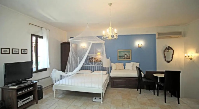 Beautiful Studio in traditional Afytos Halkidiki-UVC sterilized