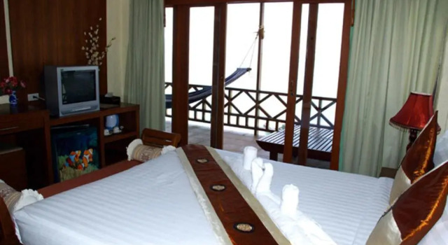 Двухместный номер Deluxe с видом на море Rin Beach Resort