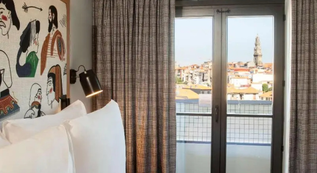 Двухместный гостевой номер с видом на город Se Catedral Hotel Porto, Tapestry Collection By Hilton