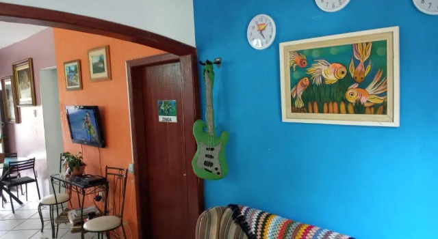 Кровать в общем номере Hospedaria Green Hostel