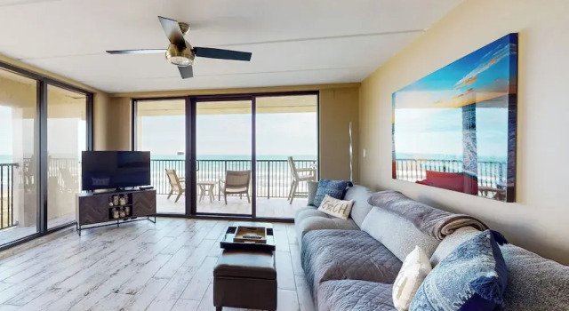Updated 3BR w/ Gulf Views: Suntide III - Unit 801, Buchen Sie Ferienwohnung Padre Island USA