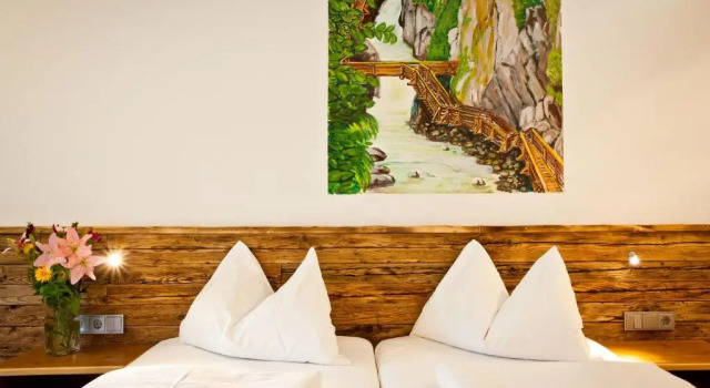 Двухместный номер Comfort с балконом и с панорамным видом Hotel Gasthof Mitteregger -Best place in town with summercard and breakfast