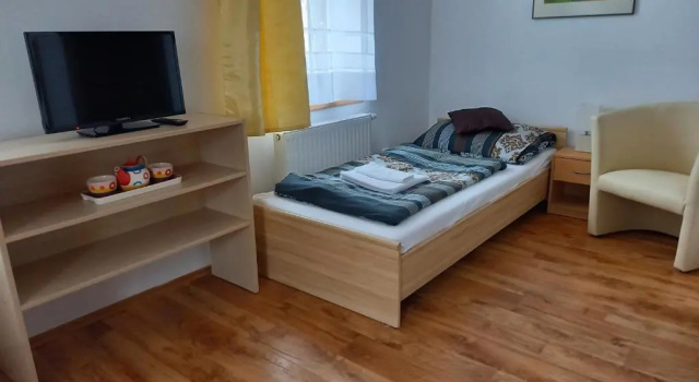 Студия с красивым видом из окна Apartmán Bára