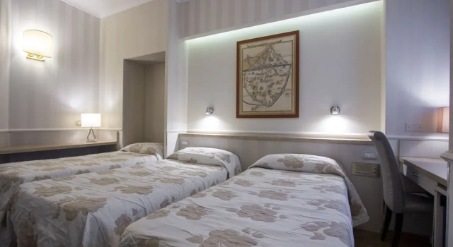 Трёхместный номер Hotel Flora